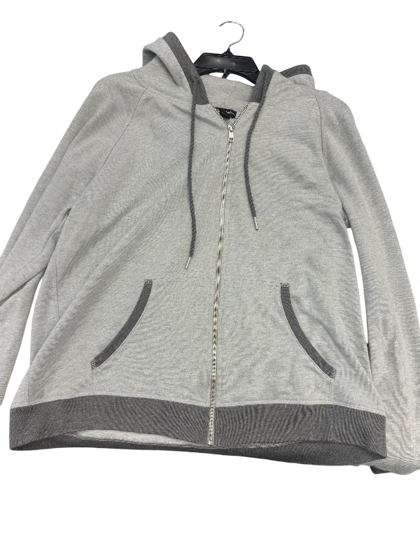 sweatshirts for holidays -Sweatshirt Hoodie By Champion In Grey, Size: 2x