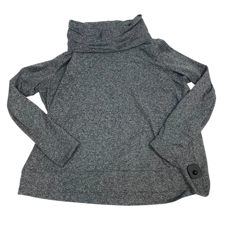 sweatshirts with trees -Athletic Sweatshirt Collar By Balance Collection In Grey, Size: 1x