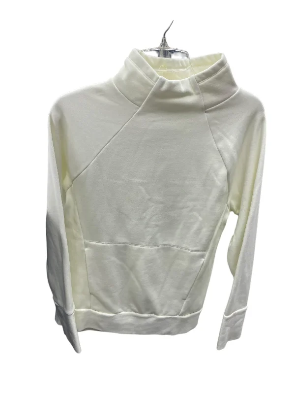 sweatshirts for home -Athletic Sweatshirt Collar By Fabletics In Yellow, Size: M