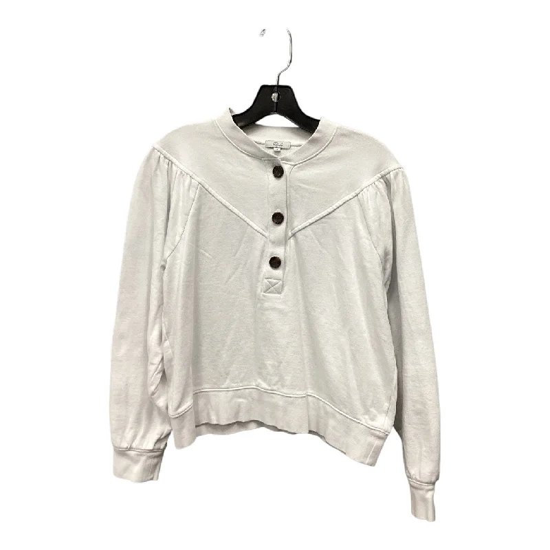 sweatshirts for holidays -Sweatshirt Crewneck By Rails In White, Size: S