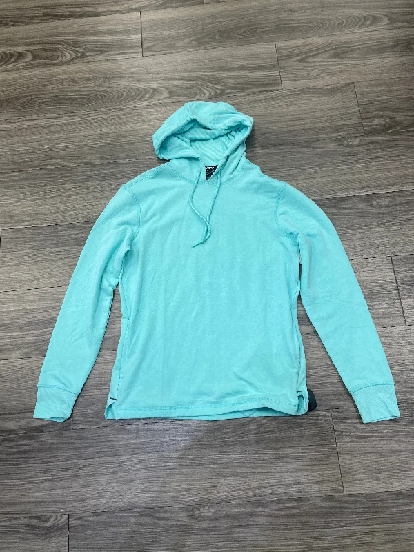 green sweatshirts stylish -Sweatshirt Hoodie By Jockey In Teal, Size: S