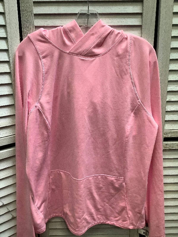 printed sweatshirts cool -Sweatshirt Hoodie By Fila In Pink, Size: 2x