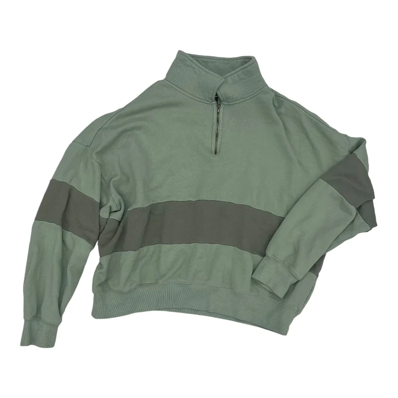 sweatshirts for city -Sweatshirt Collar By Universal Thread In Green, Size:Xxl