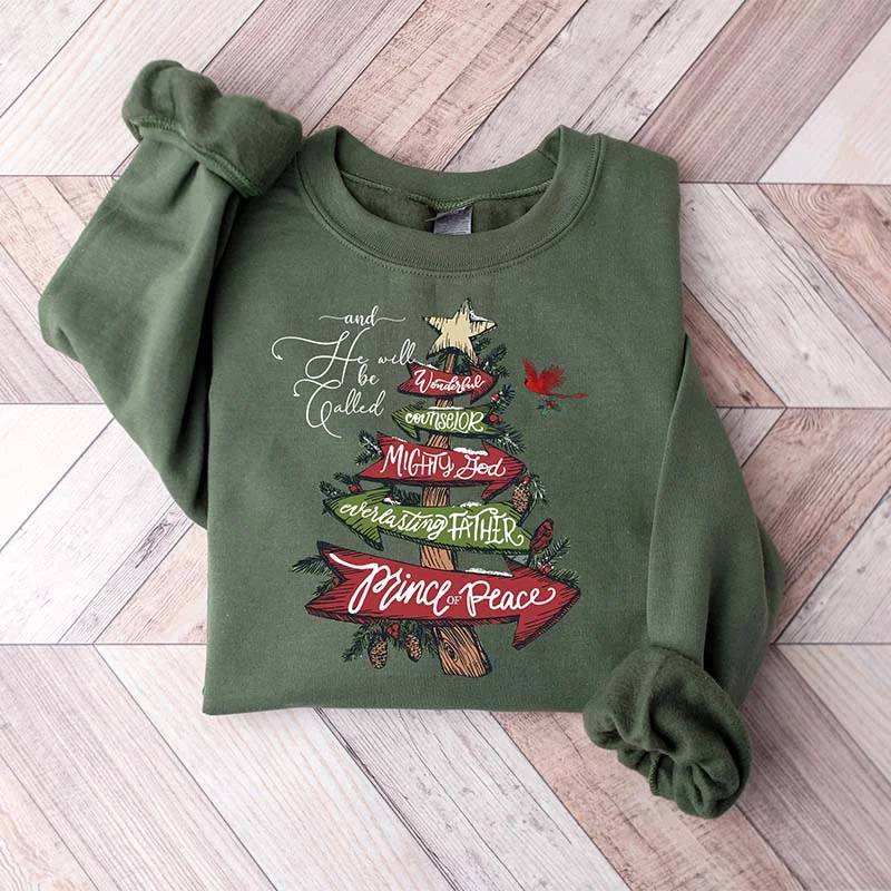 sweatshirts for crafting -Religious Christmas Sweatshirt