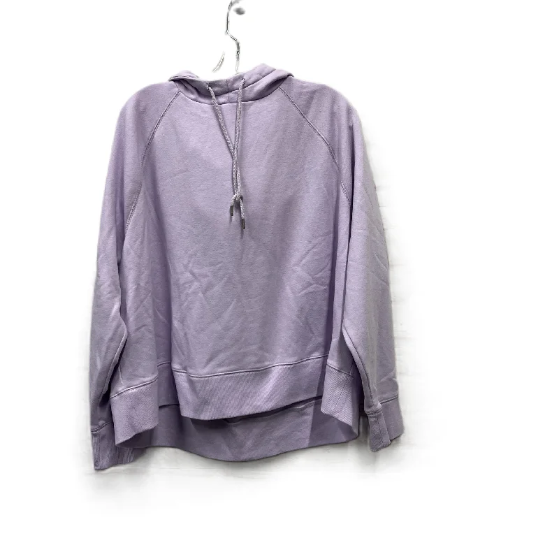 tie-dye sweatshirts boho -Athletic Sweatshirt Hoodie By Universal Thread In Purple, Size: 3x