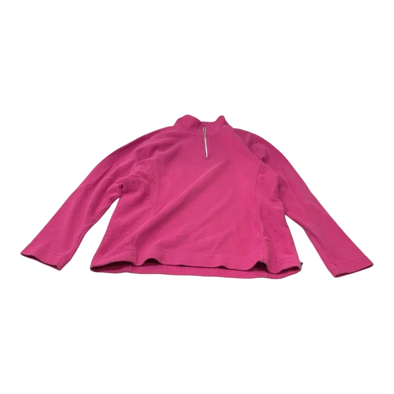 navy sweatshirts classic -Sweatshirt Collar By Lady Hathaway In Pink, Size: L