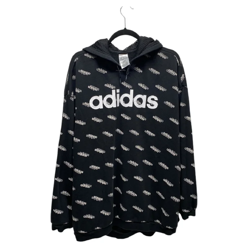 Champion sweatshirts green -Sweatshirt Hoodie By Adidas In Black & White, Size: 2x