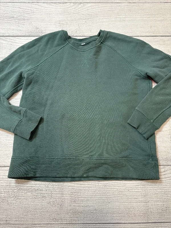 Champion sweatshirts trendy -Athletic Sweatshirt Crewneck By Lululemon In Green, Size: S