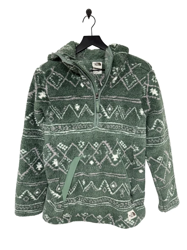 cotton sweatshirts breathable -Sweatshirt Hoodie By The North Face In Green, Size: S