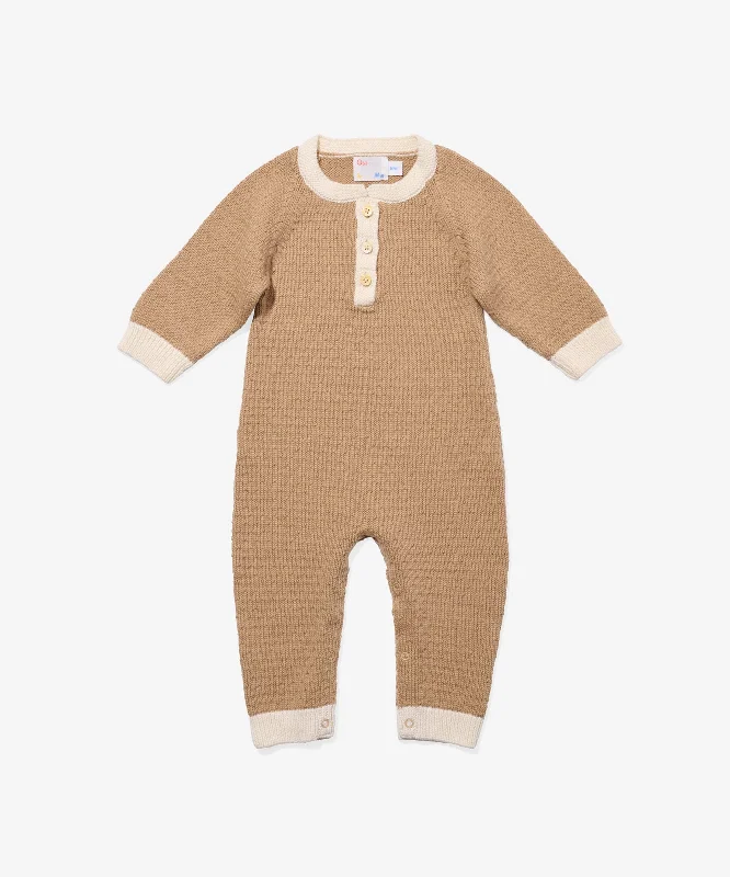 t-shirts kids lunar meadow -t-shirts kids lunar meadow -Archie Jumpsuit, Camel