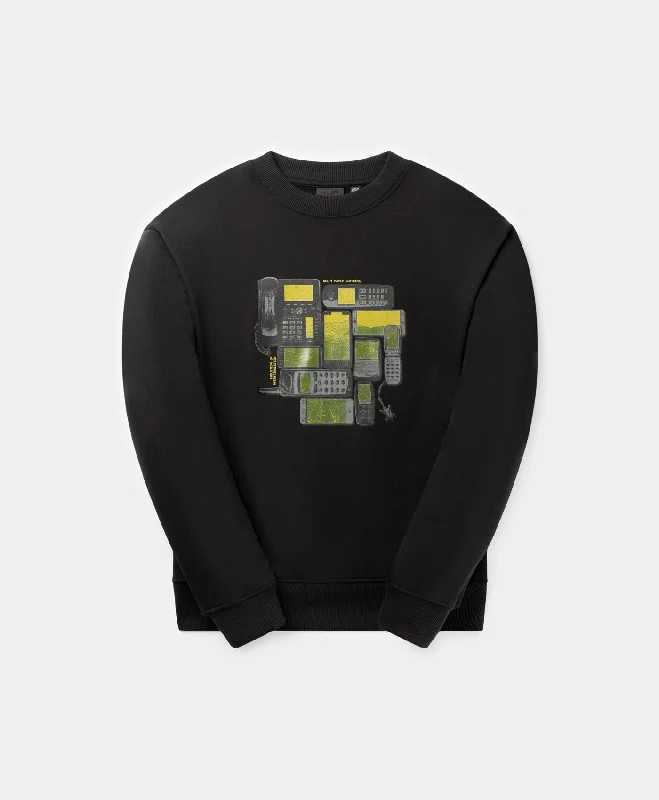 mosaic-cotton t-shirts bold -mosaic-cotton t-shirts bold -Black Evolution Oversized Sweater