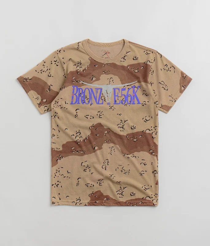 t-shirts women misty smoke -t-shirts women misty smoke -Bronze 56K Ranch T-Shirt - Rotcho Desert Camo