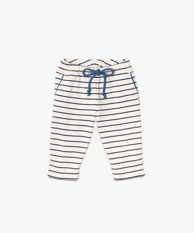 t-shirts with vented hems -t-shirts with vented hems -Chris Baby Jogger, Navy French Stripe