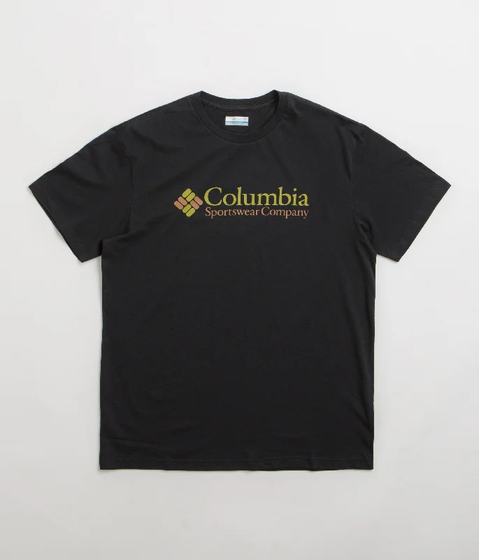 t-shirts with bronze prints -t-shirts with bronze prints -Columbia CSC Basic Logo T-Shirt - Black / CSC Retro Logo / White