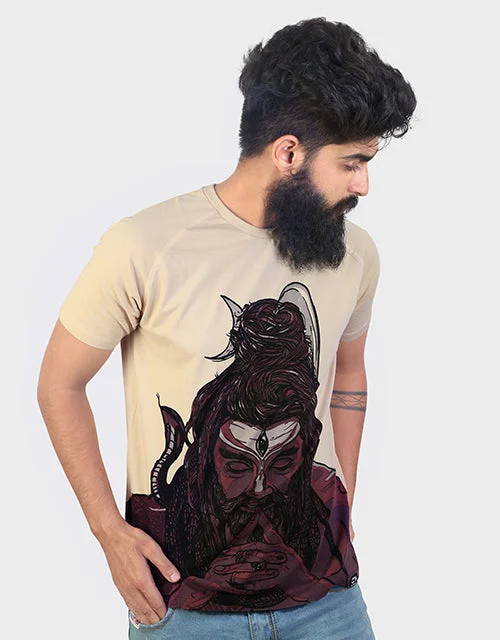 silk-bamboo t-shirts luxe -silk-bamboo t-shirts luxe -Cosmic Shiva T-Shirt