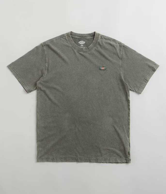 t-shirts with twisted sides -t-shirts with twisted sides -Dickies Newington T-Shirt - Dark Forest