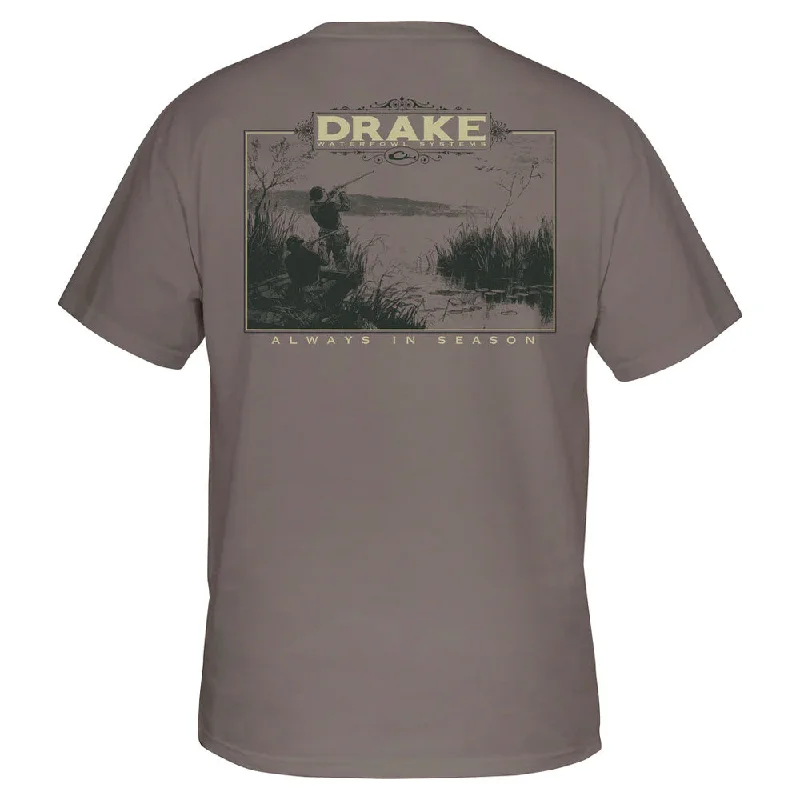 organic cotton t-shirts earthy -organic cotton t-shirts earthy -Drake Old Timers T-Shirt- Driftwood