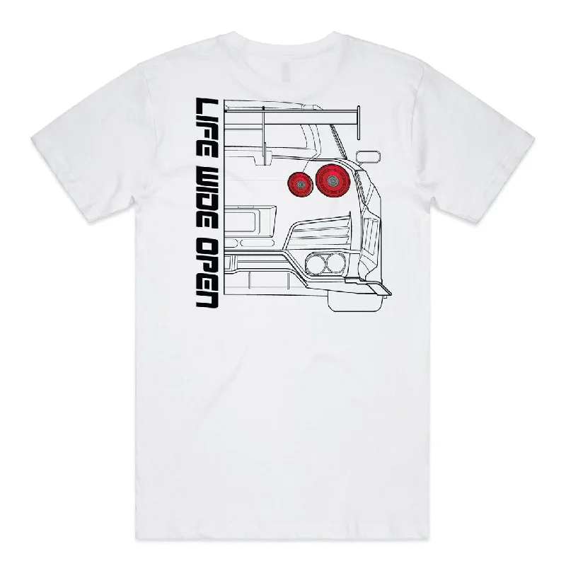 t-shirts teens solar amber -t-shirts teens solar amber -White GTR Tee