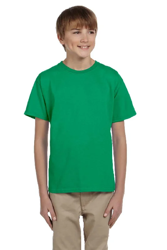 t-shirts kids lunar dusk -t-shirts kids lunar dusk -Hanes Youth EcoSmart Short Sleeve Crewneck T-Shirt - Kelly Green