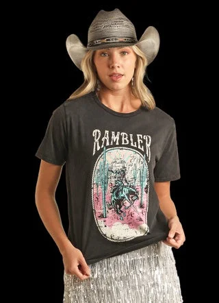 t-shirts kids lunar glow -t-shirts kids lunar glow -LADIES PANHANDLE RAMBLER GRAPHIC TEE