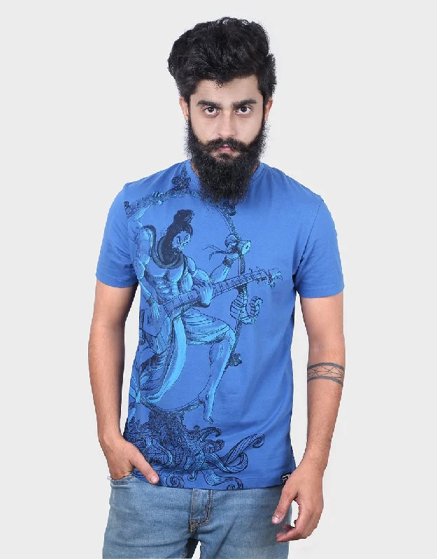 t-shirts teens cosmic sage -t-shirts teens cosmic sage -Natraj Blue T-Shirt