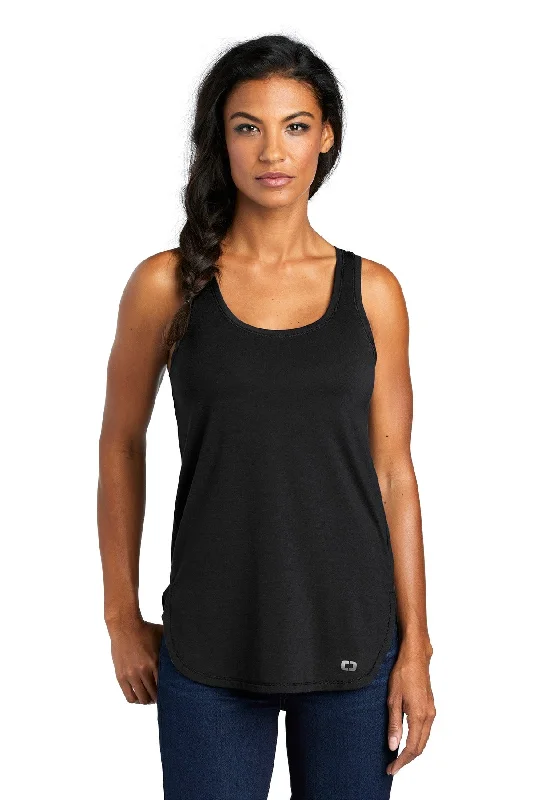 ribbed-bamboo t-shirts texture -ribbed-bamboo t-shirts texture -OGIO Ladies Luuma Tank. LOG801