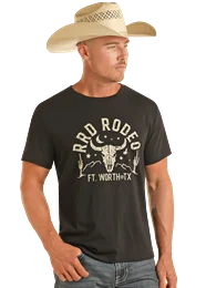 t-shirts women soft cedar -t-shirts women soft cedar -PANHANDLE RRD RODEO GRAPHIC TEE