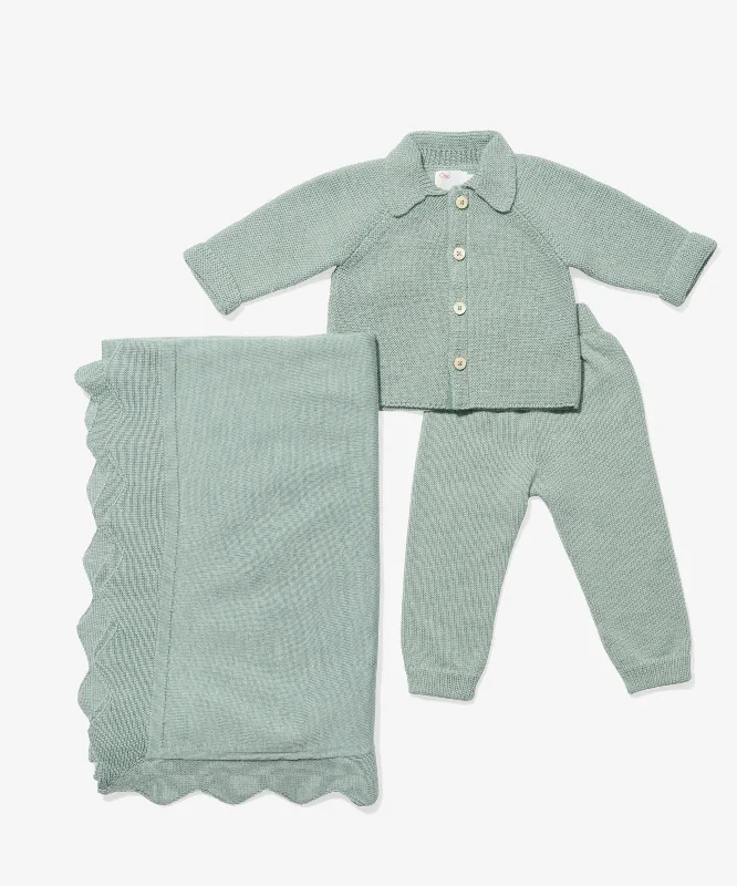 wool-bamboo t-shirts warm -wool-bamboo t-shirts warm -Ready to Stroll Bundle, Seafoam