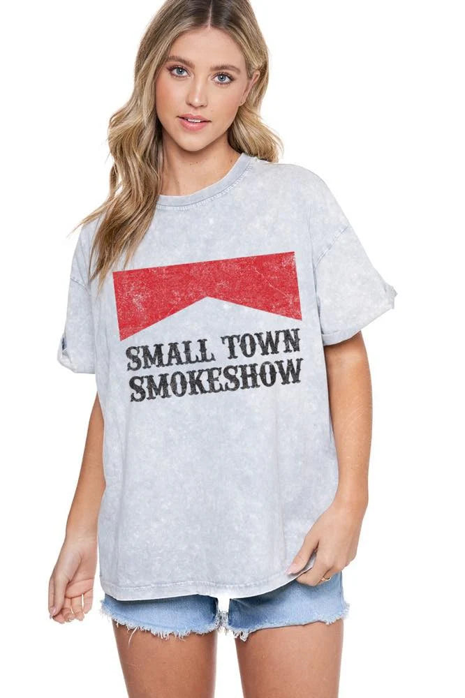 t-shirts men ridge weave -t-shirts men ridge weave -Zutter Small Town Smokeshow