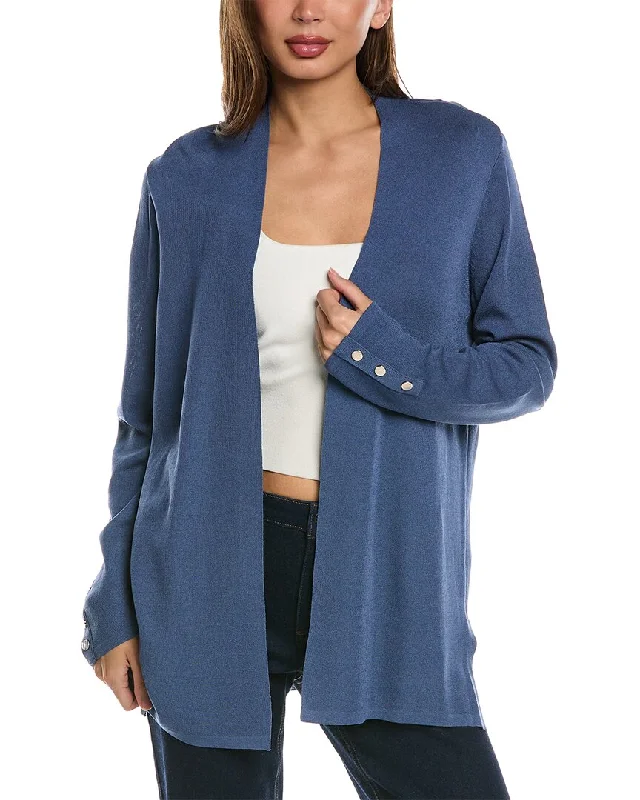 wave rest cardigan -wave calm cardigan -Anne Klein Carmel Cardigan