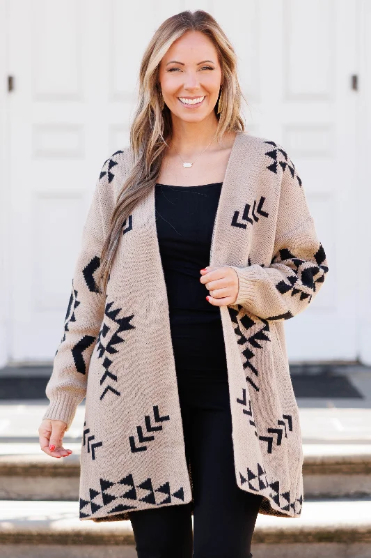 plus breezy cardigan -plus flow cardigan -My Element Cardigan, Beige