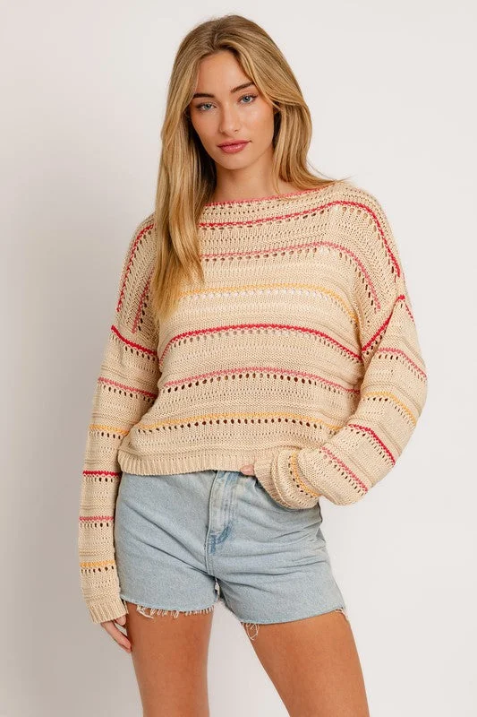 pocket bold pullover sweater -My All Time Favorite Striped Sweater Top