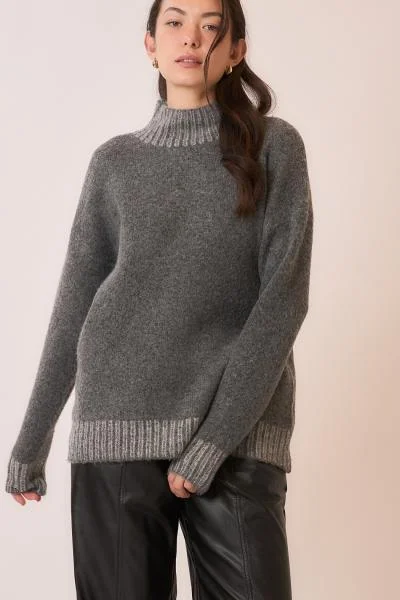 gig plush pullover sweater -Longford Sweater