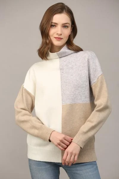 vivid shine pullover sweater -Outside of the Box Sweater