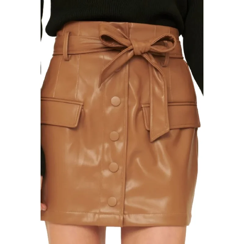 mini skirts urban chic -mini skirts urban chic -A Faux Leather Mini Skirt