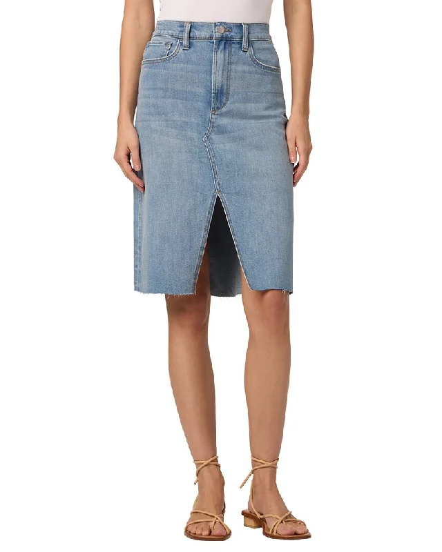 mini skirts festival vibe -mini skirts festival vibe -JOE'S Jeans Tatiana High-Rise Midi Skirt