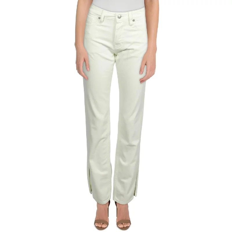 cropped pants beach layer -cropped pants beach layer -Ace Womens High Rise Stretch Straight Leg Jeans