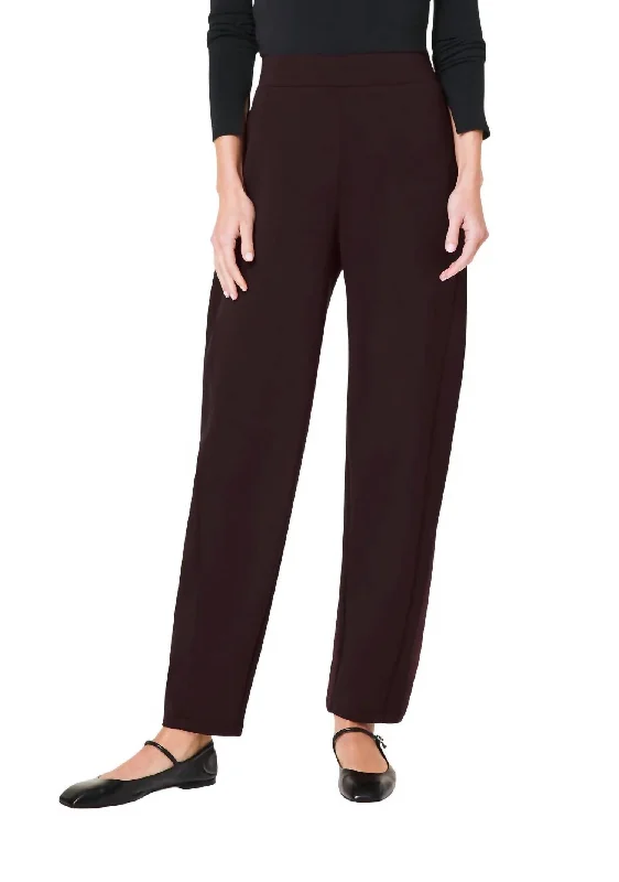 cropped pants beach layer -cropped pants beach layer -Airessentials Barrel Pant In Truffle Brown