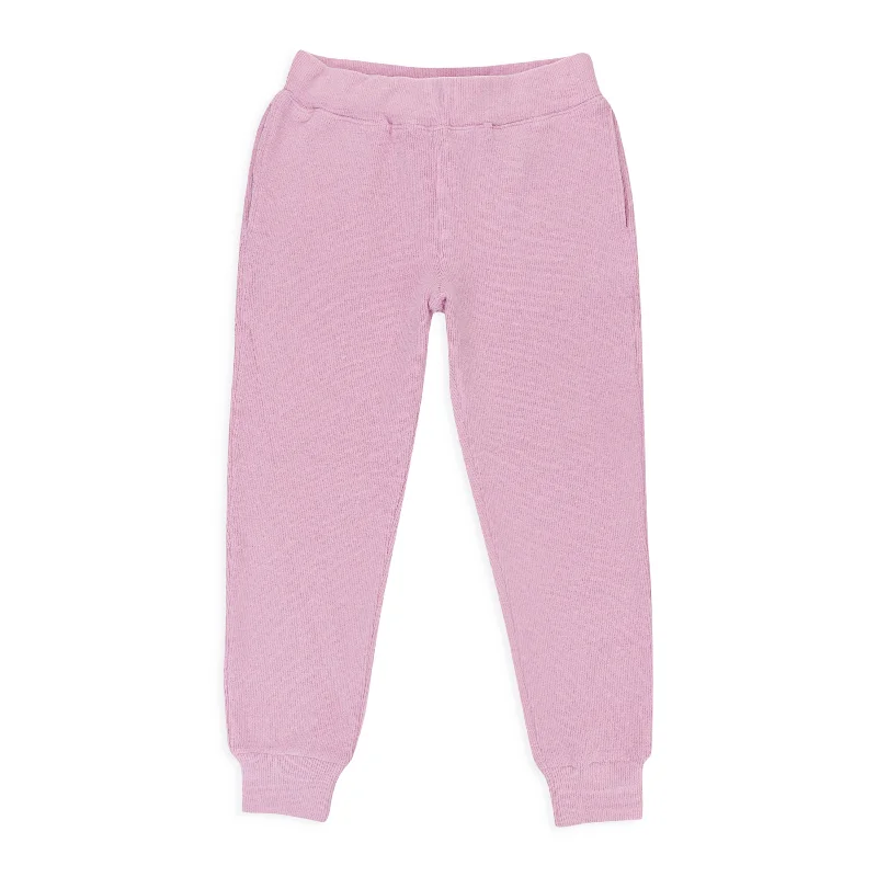 pants with bronze trim -pants with bronze trim -CALLIPYGIAN RIB SANDY PINK WOMEN'S JOGGERS & SWEATPANTS