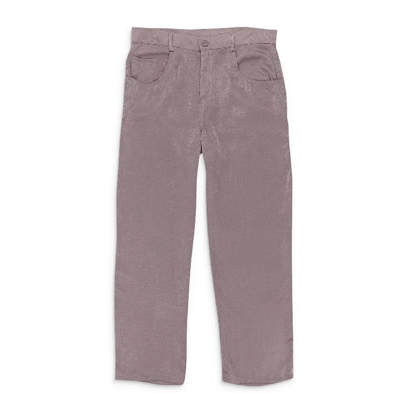 long pants urban flair -long pants urban flair -CALLIPYGIAN SATIN LAVENDER WOMEN'S STRAIGHT PANTS