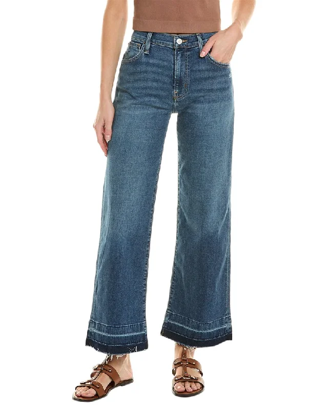 basalt pants dark shine -basalt pants dark shine -HUDSON Jeans Rosalie Rockport High-Rise Wide Leg Jean