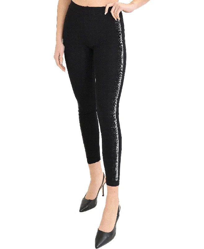 organic hemp pants eco -organic hemp pants eco -Leggings w/ Crystals