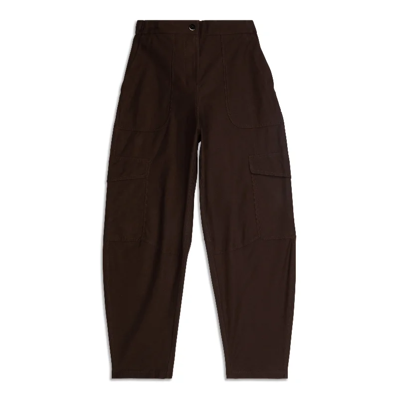 ribbed-bamboo pants texture -ribbed-bamboo pants texture -Light Cargo Pocket High-Rise Pant - Resale