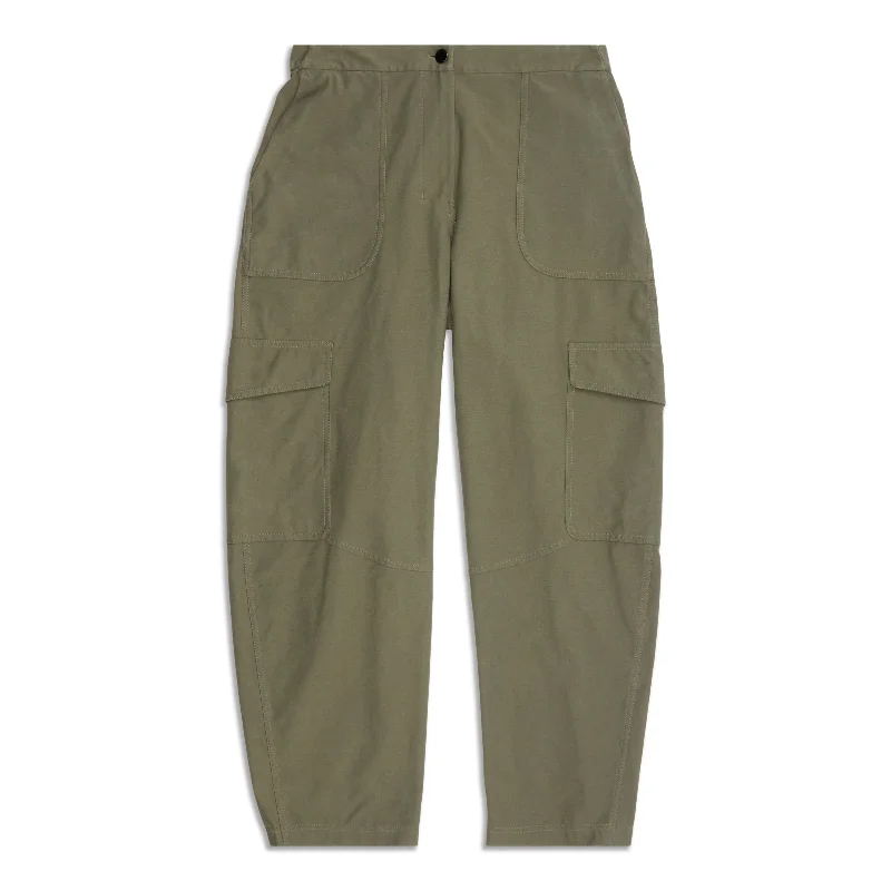 cotton-bamboo pants soft -cotton-bamboo pants soft -Light Utilitech Cargo Pocket High-Rise Pant - Resale