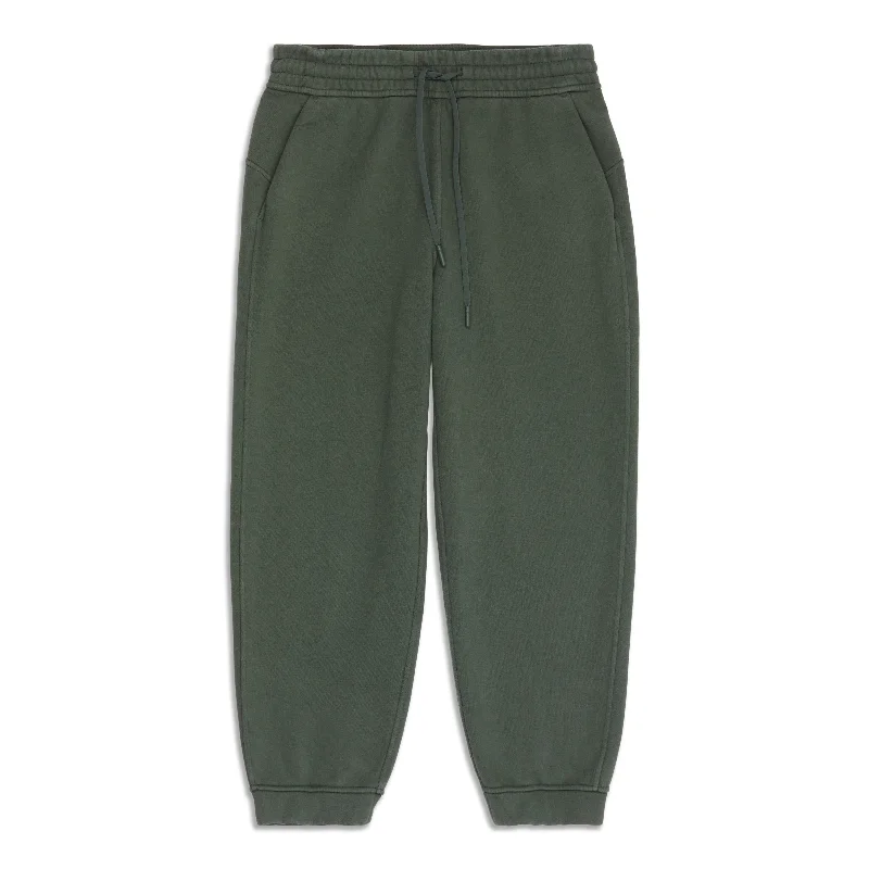 pants with vented hems -pants with vented hems -Loungeful High-Rise Cropped Jogger - Resale