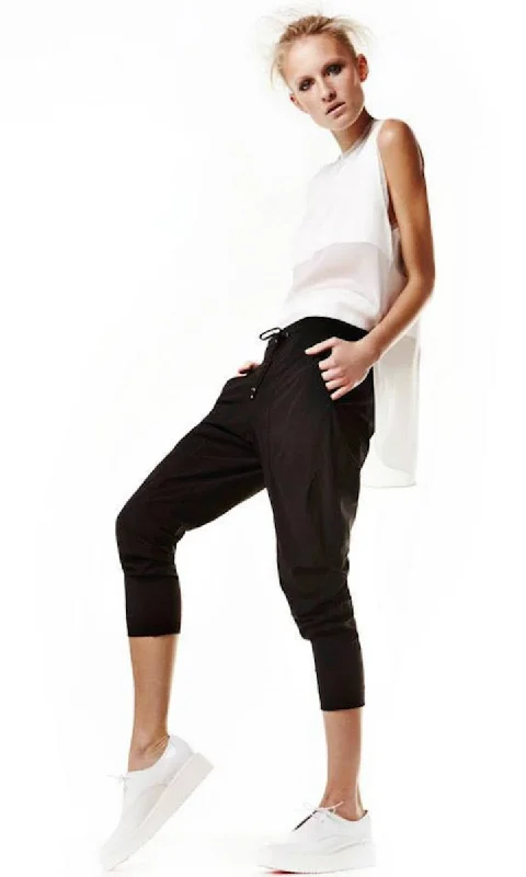 pants with bronze patches -pants with bronze patches -Raffaello Rossi Navy Jog Pant