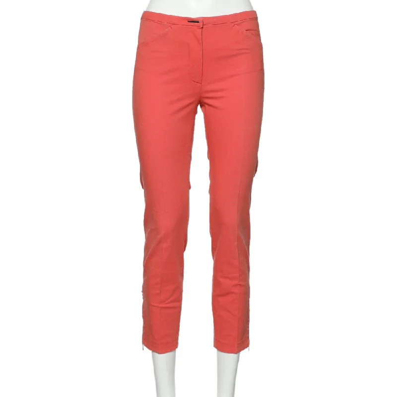 pants kids lunar meadow -pants kids lunar meadow -Sportmax Coral Pink Cotton Tapered Leg Pants S