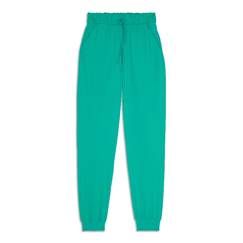 pants with vented hems -pants with vented hems -Stretch High-Rise Jogger - Resale