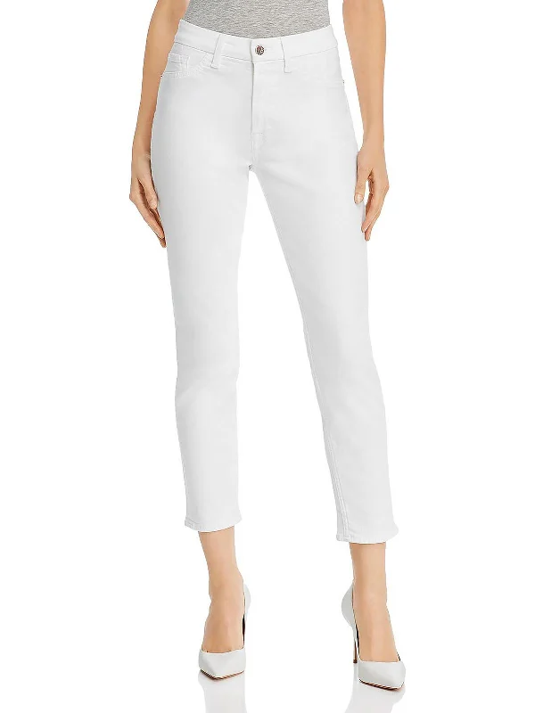 pants with vented hems -pants with vented hems -Womens Denim High Rise Skinny Jeans