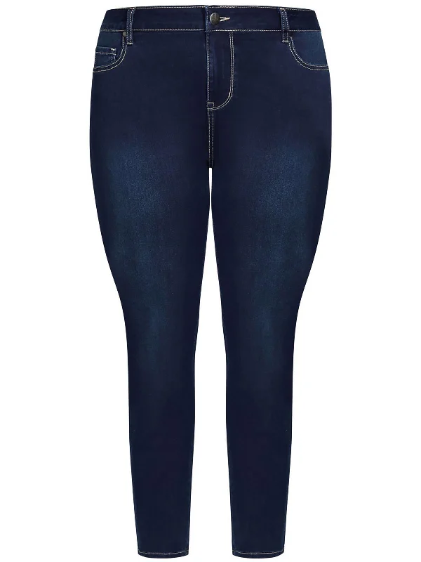 mosaic-bamboo pants bold -mosaic-bamboo pants bold -Womens Mid Rise Dark Wash Skinny Jeans